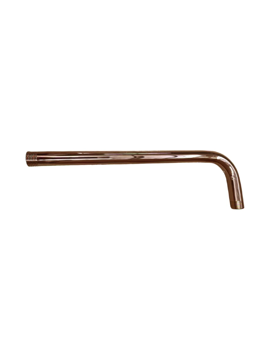 Tubo brazo de ducha en acabado cobre rosado — Pacific Group
