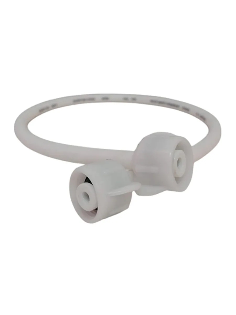 Manguera de abasto flexible blanca para lavamanos — Pacific Group